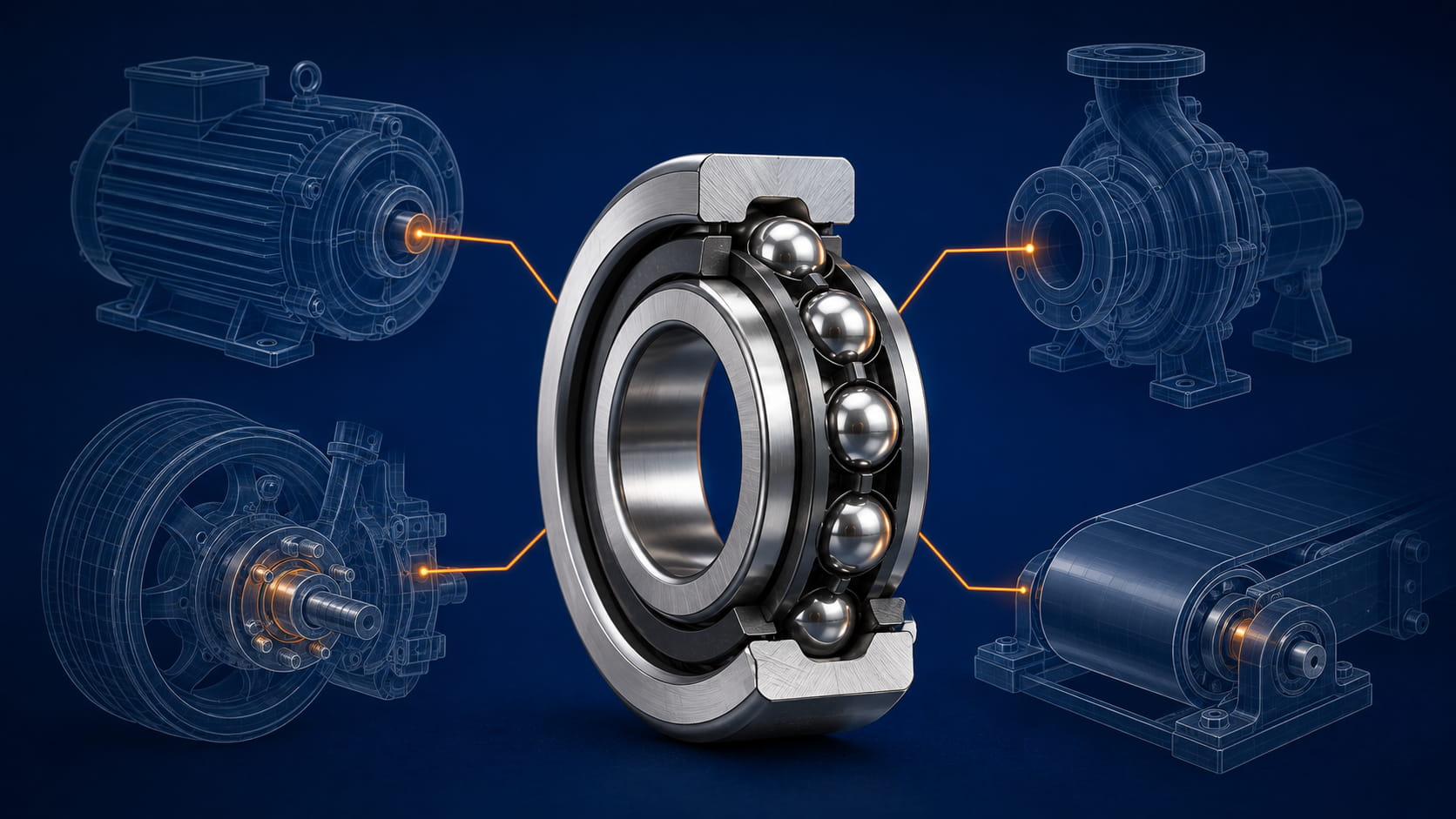 Applications of Deep Groove Ball Bearings: How to Choose the Right Bearing