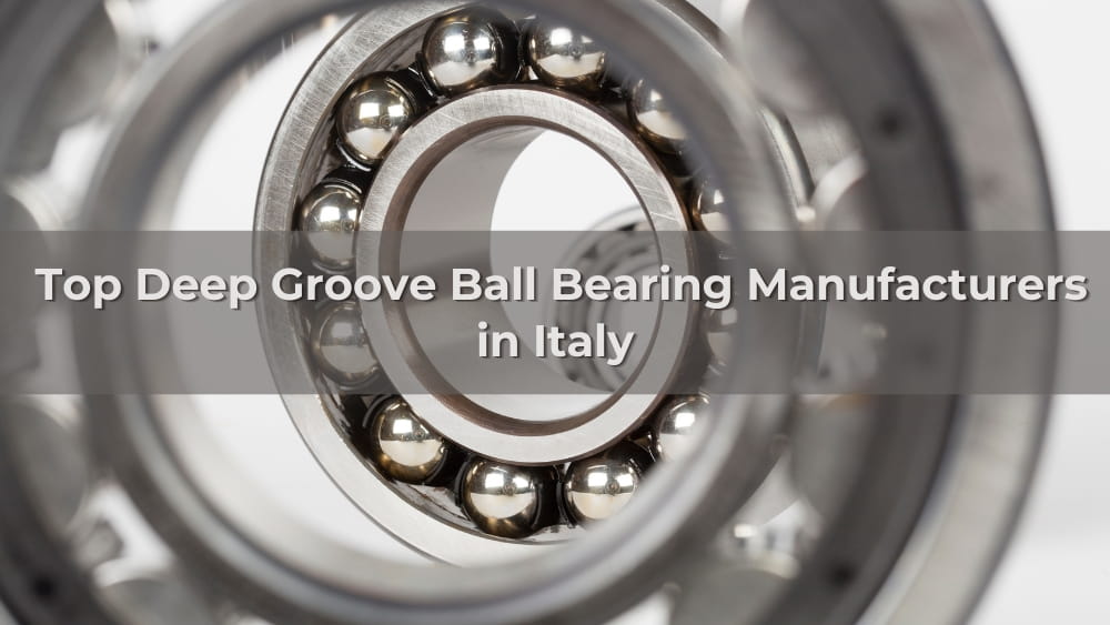 Top 5 Deep Groove Ball Bearing Manufacturers in Italy 2026